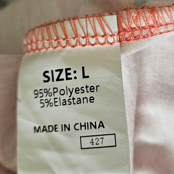 Pasley Print Short Sleeve Top Size Large - Picture 3 of 4